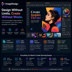 ImageDesign – Professional Graphic Design & Vector Editing Software