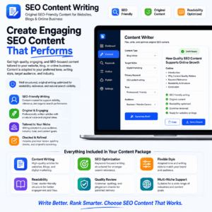 SEO Content Writing & Content Optimization Service